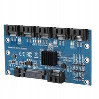 KARTA ROZSZERZEŃ SATA3.0 1 DO 5 6GBPS ADP6ST0-J05 JMICRON JMB575 DLA WINXP