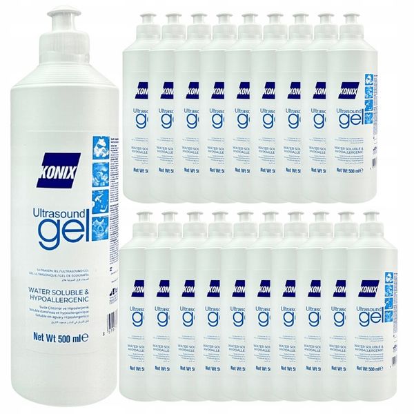 ŻEL DO USG KONIX 500ml BEZBARWNY zdjęcie 1