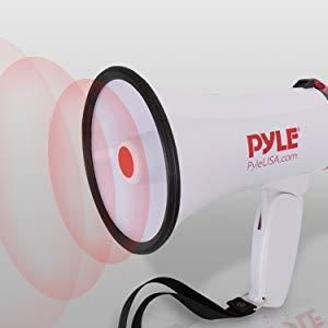 MEGAFON PYLE TYPU HORN PRZENOŚNY FUNKCJA SYRENY MOCNY BARDZO GŁOŚNY 108dB ! na Arena.pl