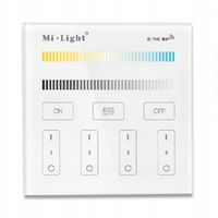 Pilot Panel Milight B2 MONO i CCT 4-strefy na AAA