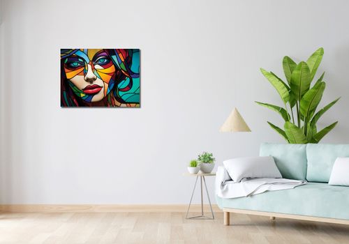 Obraz 70x50cm Spójrz Mi W Oczy na Arena.pl