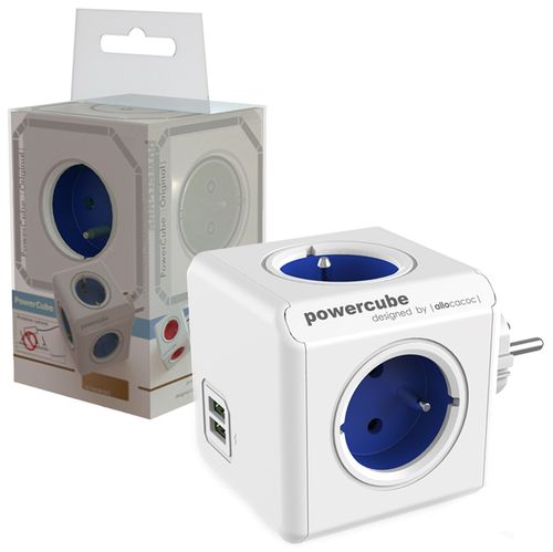 Listwa kostka allocacoc PowerCube 4 gniazda 2xUSB na Arena.pl