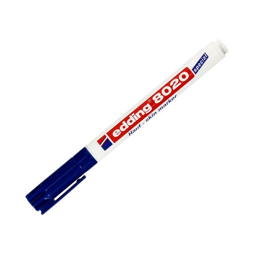 Marker do skór niebieski okrągły Edding 8020 na Arena.pl