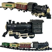 ZESTAW  KLASYCZNY POCIĄG PAROWY LOKOMOTYWA DLA DZIECI