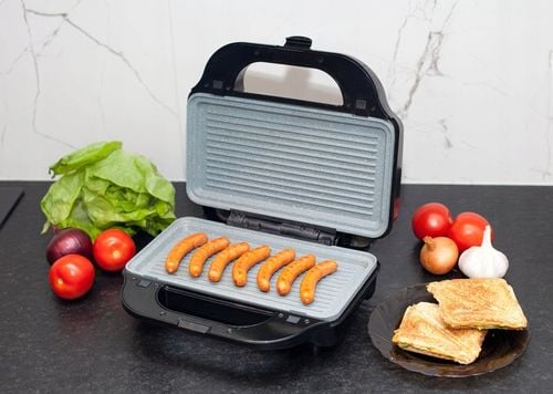 Gofrownica Toster Grill - Opiekacz 3 w 1 | MAX2100W | marmurkowe na Arena.pl