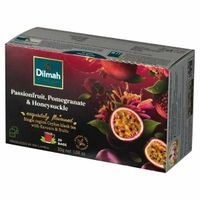 DILMAH HERBATA OWOCOWA PASSIONFRUIT POMEGRANATE & HONEYSUCKLE 20TB