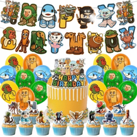 Zestawy urodzinowe: Ozdoby, Balony, Napisy, Toppery