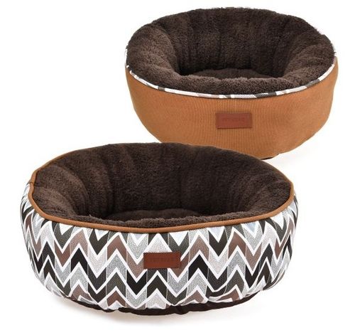 Duże Legowisko dla psa L owalne PUFFY 70x15cm na Arena.pl