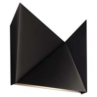 Kinkiet LAMPA ścienna AGI 4422 Shilo przyscienna OPRAWA metalowa trójkąty czarne