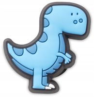 Przypinka Ozdoba Jibbitz Charms Pin Do Butów Crocs Boys Rule Blue Dino