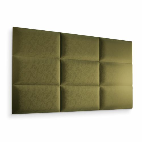 PANEL ŚCIENNY TAPICEROWANY KHAKI WEZGŁOWIE 3D 60cm x 40cm na Arena.pl