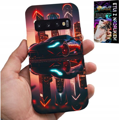 ETUI DO SAMSUNG GALAXY S10 PLUS - SAMOCHODY FAN, WZORY DLA MĘŻCZYZN +FOLIA na Arena.pl
