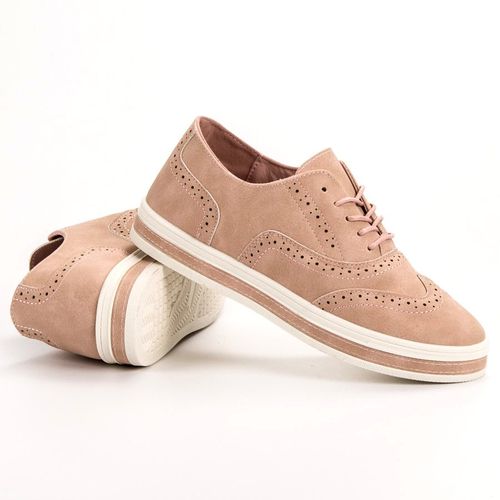 Pudrowe Półbuty r.40 na Arena.pl