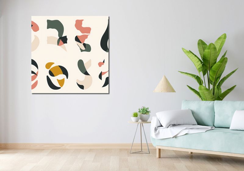 Obraz 100x100cm Improwizacja zdjęcie 2