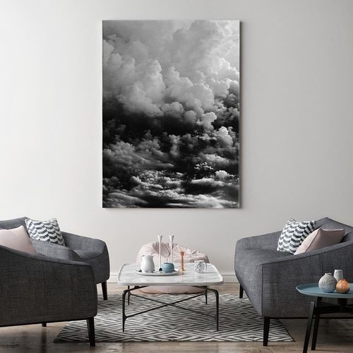 Obraz na płótnie – Canvas, czarne chmury 80x120 na Arena.pl