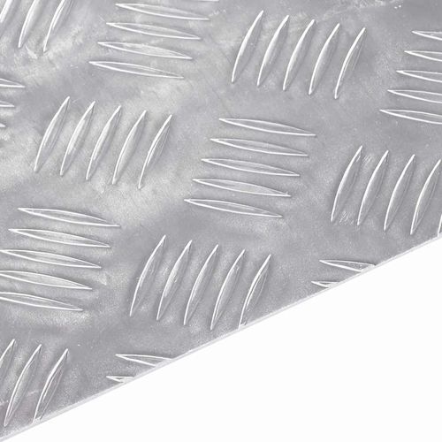 Płytki w Szachownicę 2 pcs Srebrny 90 x 50 cm Aluminium na Arena.pl