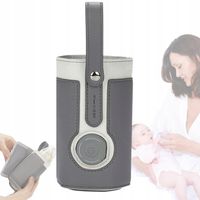 PRZENOŚNY PODGRZEWACZ TURYSTYCZNY DO BUTELEK MLEKA PODRÓŻ WYPRAWKA USB 5V