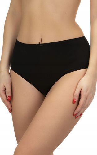 LAMA 400MD figi damskie majtki bawełniane z WYSOKIM STANEM 2-PAK - L na Arena.pl