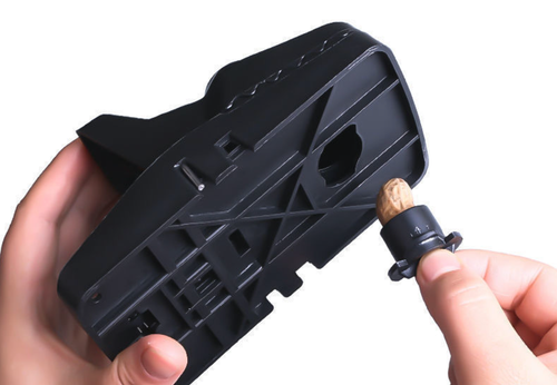 Łapka pułapka na myszy gryzonie bardzo mocna gilotyna myszołapka czarna na Arena.pl