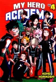 Akademia bohaterów shounen manga pełna akcji - Boku no Hero Academia Tom 4