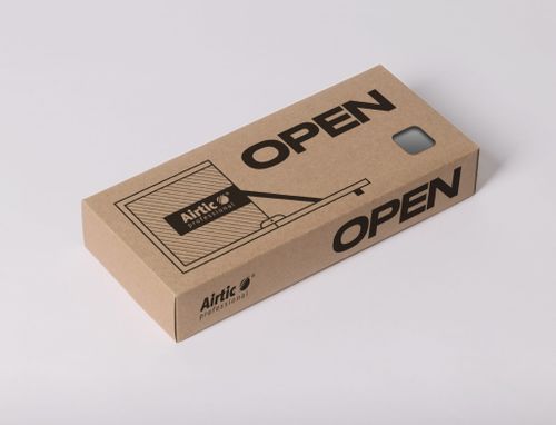 Podnośnik do klap barków Airtic Open, Obustronny, Cichy domyk, Strong, Biały) na Arena.pl