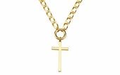 choker z krzyżem z kolekcji heavenly (c15/roz/21au)