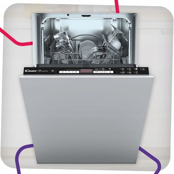 Zmywarka Candy CDIH2D949 45cm 9kpl 7programów AquaStop zdjęcie 4