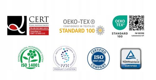 Materac kieszeniowy 160x200 Prestige Kokos Twardy 26cm z pokrowcem H4 na Arena.pl