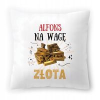 Dla Alfonsa Poduszka Na Urodziny Na Prezent Z Nadrukiem Ze Zdjęciem