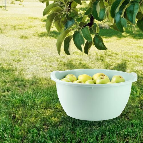 MISKA OKRĄGŁA UNIWERSALNA MISA DO ŁAZIENKI OGRODU NA PRANIE 44L NIEBIESKA na Arena.pl