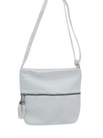 Herisson - torebka worek chwosty skóra ekologiczna biały 1052L2095