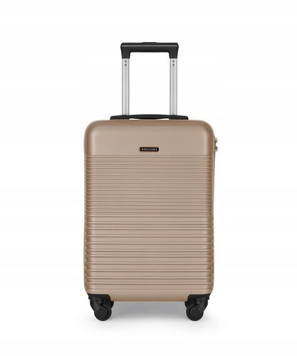 Walizka Kabinowa Podróżna Na Kółkach Twarda PUCCINI Szampańska ABS028C-6C na Arena.pl
