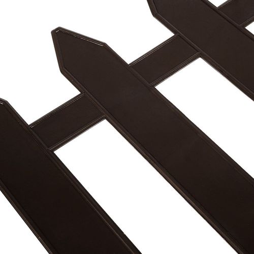 Płotek ogrodowy brązowy 30x30 cm 10 szt. na Arena.pl