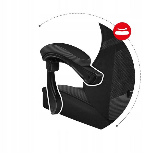 Fotel gamingowy Huzaro Force 4.4 Carbon zdjęcie 9