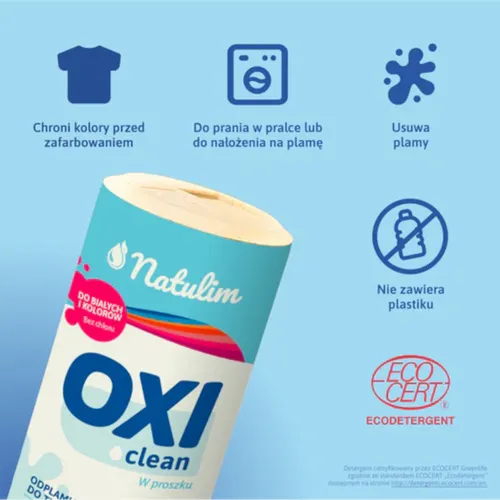 OXI CLEAN - ekologiczny odplamiacz w proszku do kolorów na Arena.pl