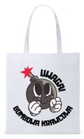 Dla Krawca Krawcowej Torba Eco Biała Shopper Z Nadrukiem Ze Zdjęciem