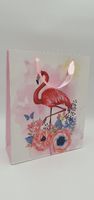 torebka prezentowa 12szt  flaming 26x32x10cm dc2201