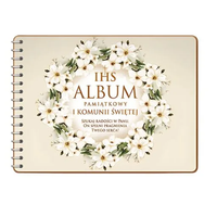 album na zdjęcia Pamiątka I KOMUNII Świętej - Wianek 3343-KOM2