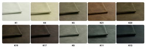 Fotel uszak eko skóra skandynawski bujany Ari CIEMNOBRĄZOWY na Arena.pl