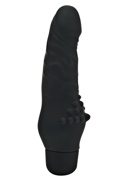 Realistyczny Wibrator Silikonowy Z Wypustkami - Silicone Classic zdjęcie 1