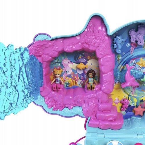 POLLY POCKET OTWIERANA TOREBKA KONIKI MORSKIE ZESTAW 2 MINILALKI + DODATKI na Arena.pl