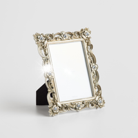 Elegancka SREBRNA RAMKA na zdjęcia 13x18 FOTO RAMA na wspomnienia home&you