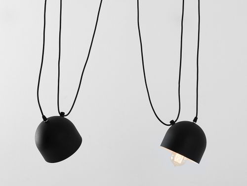 Lampa wisząca POPO 2 – czarny na Arena.pl
