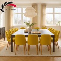 Krzesło Tapicerowane Premium KL-2 Żółty Piano 07