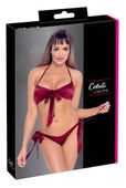 Bra And Briefs Red L/Xl