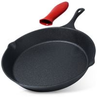 Patelnia Żeliwna na Gaz Indukcję Grill Ognisko do Piekarnika Talerz 30 cm