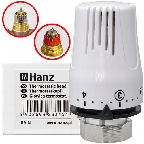 Termostat GRZEJNIKOWY RA-N do KALORYFERÓW PURMO Głowic termostatyczna na Arena.pl
