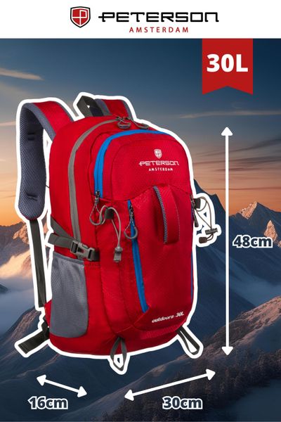 plecak ptn jps-02-8498 red/blu zdjęcie 3