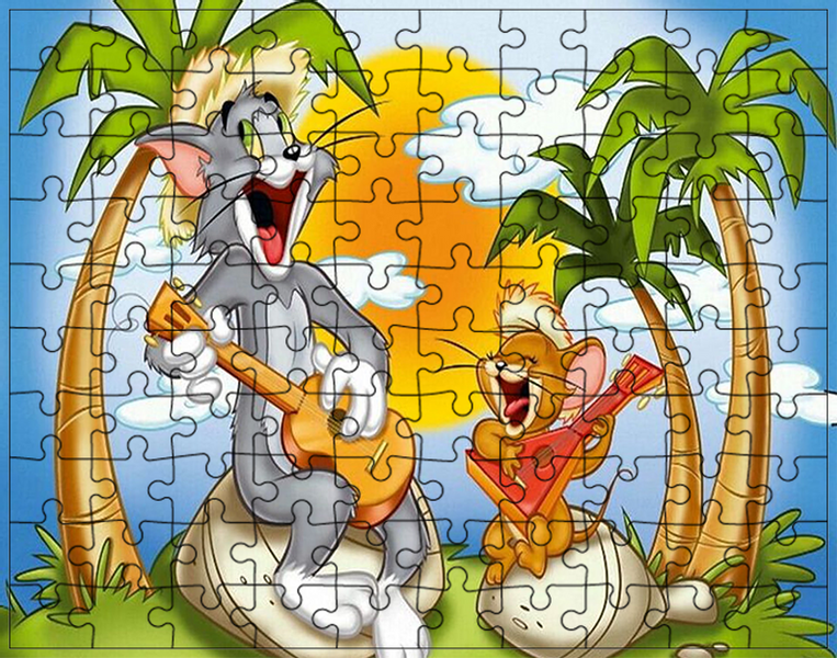 Puzzle Tom i Jerry zdjęcie 1