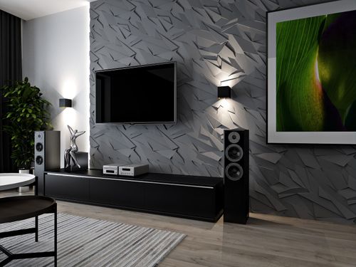 Dekoracyjne Panele Styropianowe Ścienne 60x60 - Szafir na Arena.pl